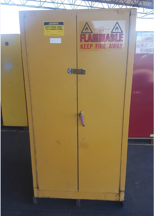 CABINET, FLAMMABLE